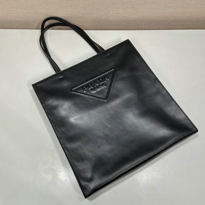 Prada Leather tote bag Black 1BG429