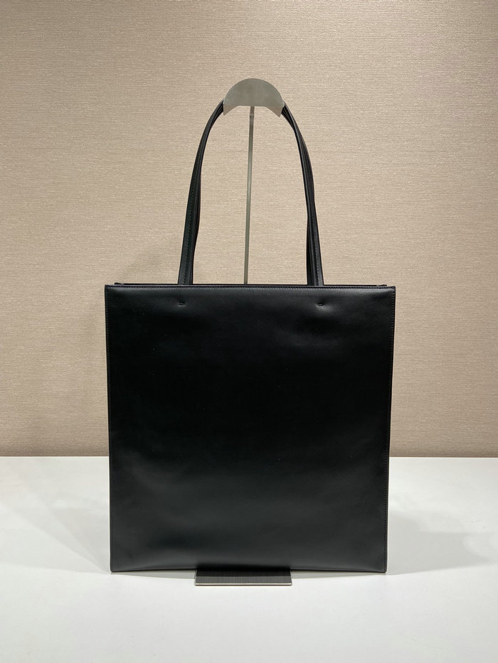 Prada Leather tote bag Black 1BG429