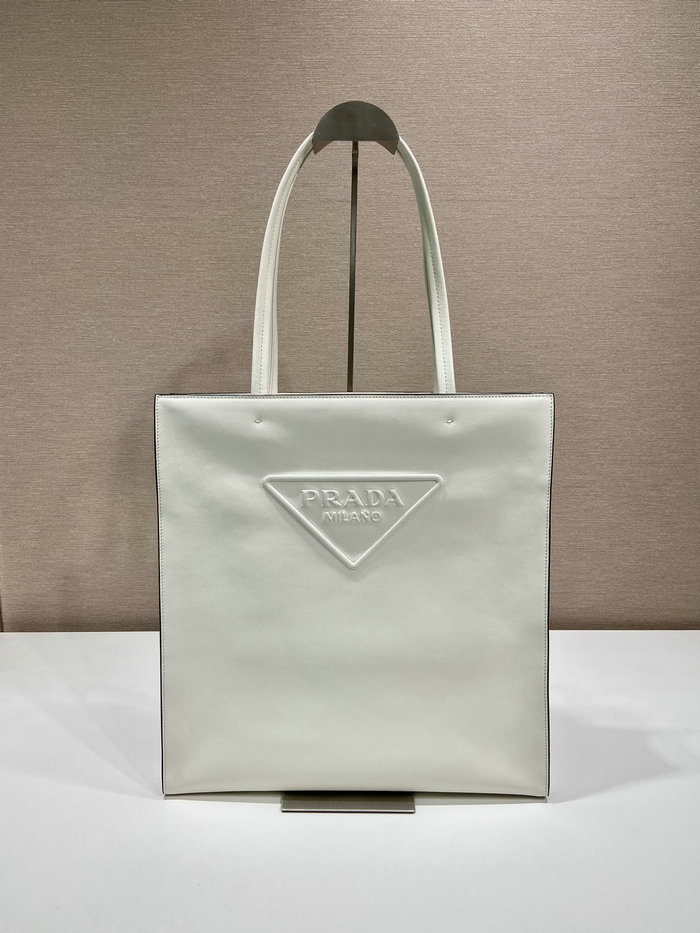 Prada Leather tote bag White 1BG429