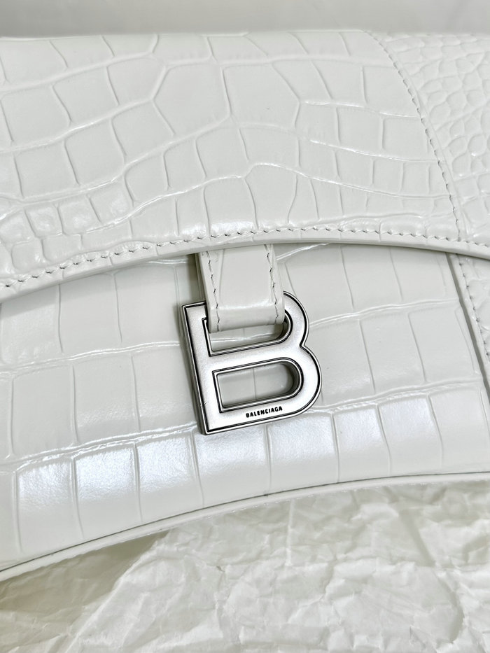 Balenciaga Downtown XS Shoulder Bag White B671355