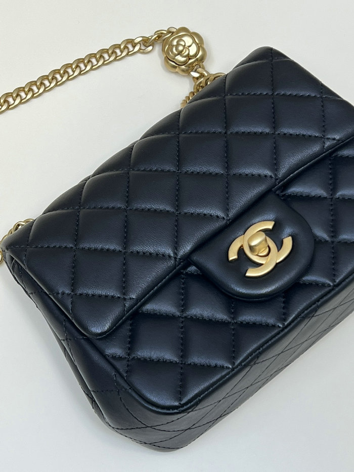 Chanel Mini Flap Bag Black AS4040