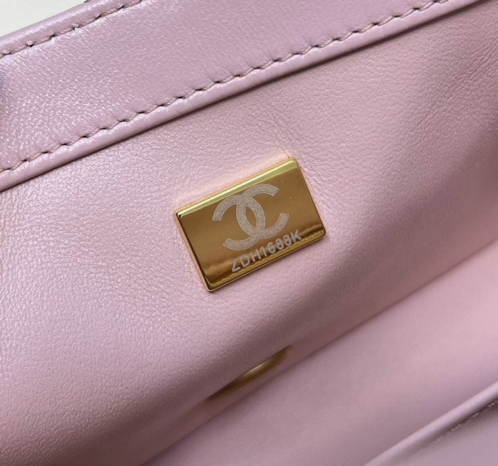Chanel Mini Flap Bag Pink AS4040