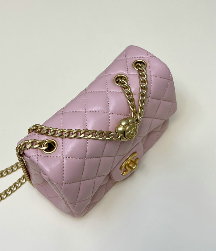 Chanel Mini Flap Bag Pink AS4040