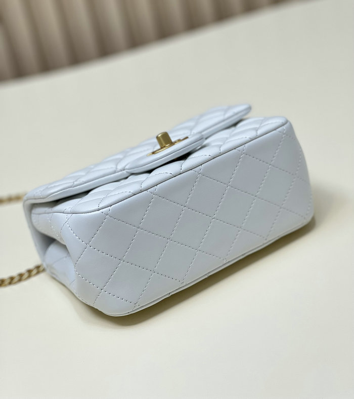 Chanel Mini Flap Bag White AS4040