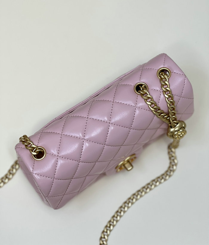 Chanel Small Flap Bag Pink AS4041