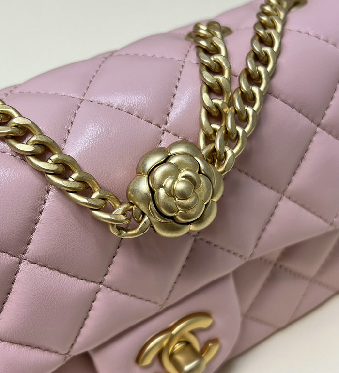 Chanel Small Flap Bag Pink AS4041