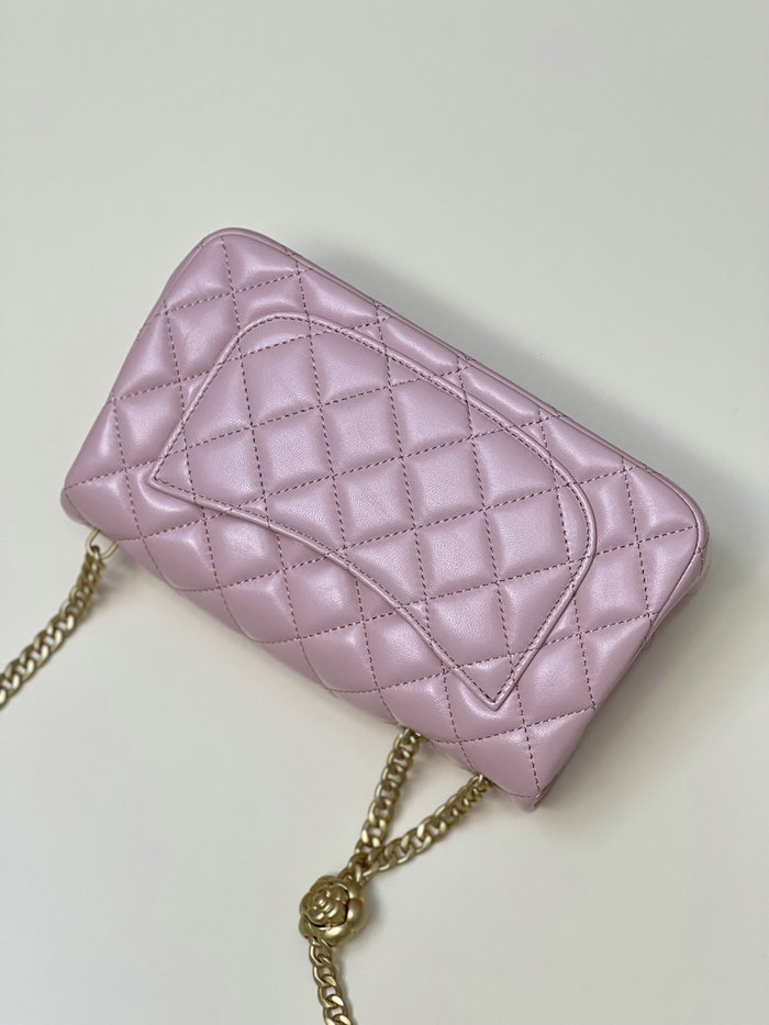 Chanel Small Flap Bag Pink AS4041