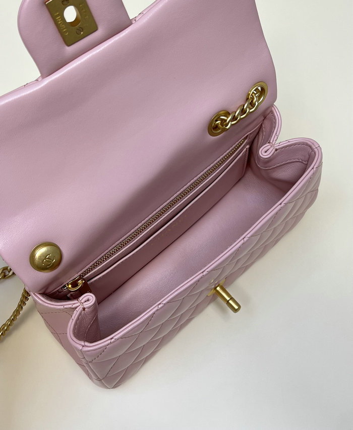 Chanel Small Flap Bag Pink AS4041