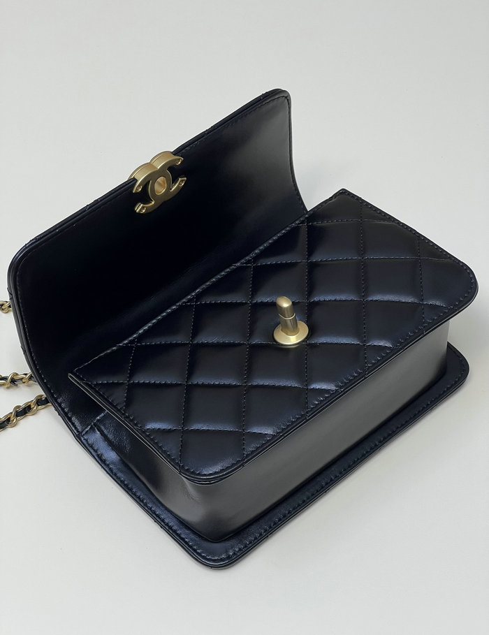 Chanel mini Flap Bag Black AS2615
