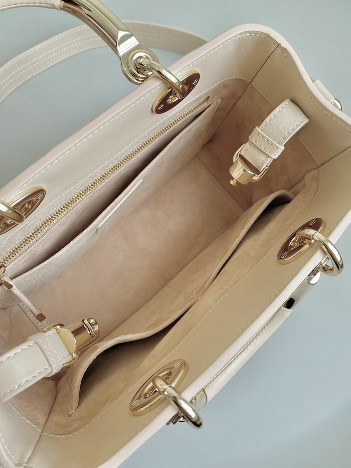 Dior Lady Handbag Pink D7501