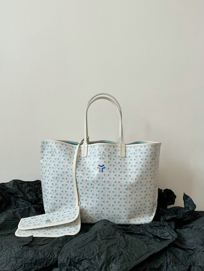 Goyard Saint Louis Tote Blue G6001