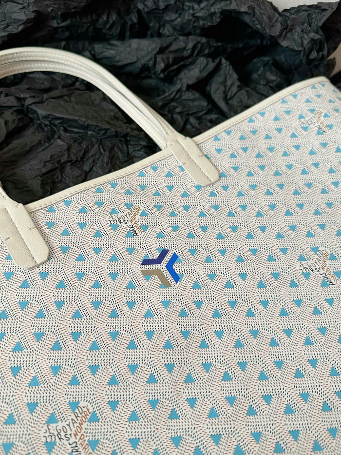 Goyard Saint Louis Tote Blue G6001