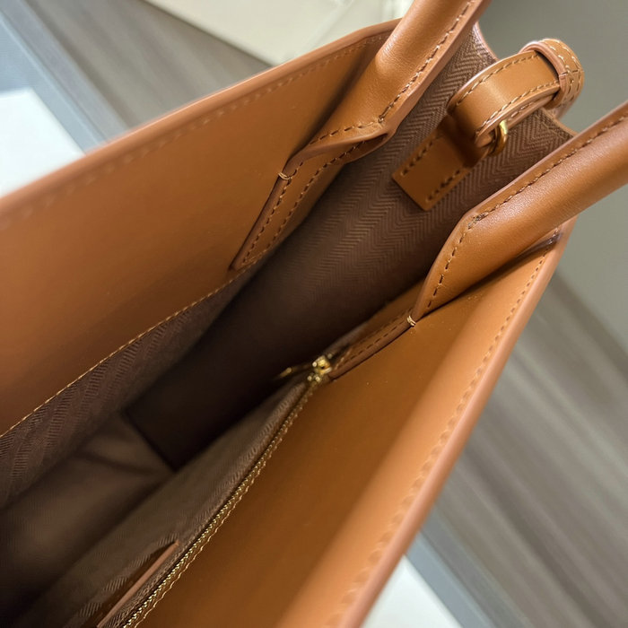 Loewe Standard A4 Leather Tote Brown L652303