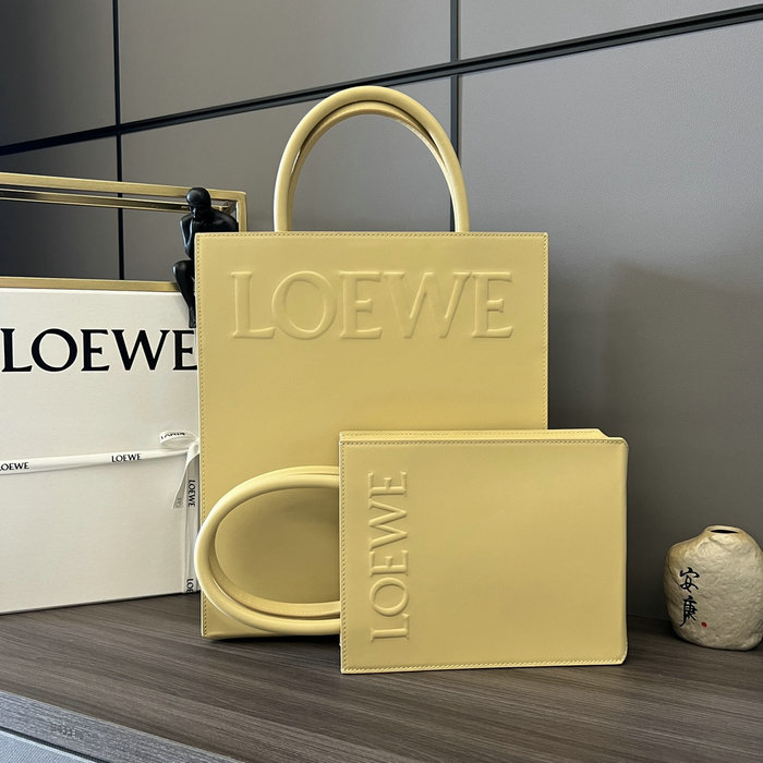 Loewe Standard A4 Leather Tote Yellow L652303