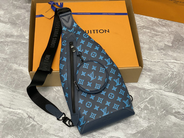 Louis Vuitton Duo Slingbag Blue M46562
