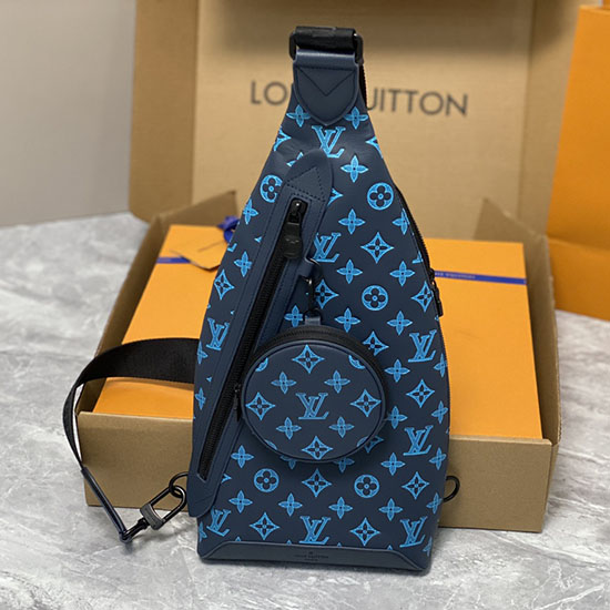 Louis Vuitton Duo Slingbag Blue M46562