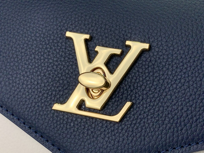 Louis Vuitton MyLockMe Chain Bag Navy M20982