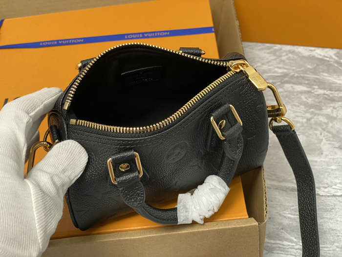 Louis Vuitton Nano Speedy Black M82450