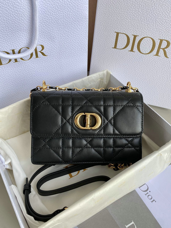 Miss Dior Caro Mini Bag Black D6553