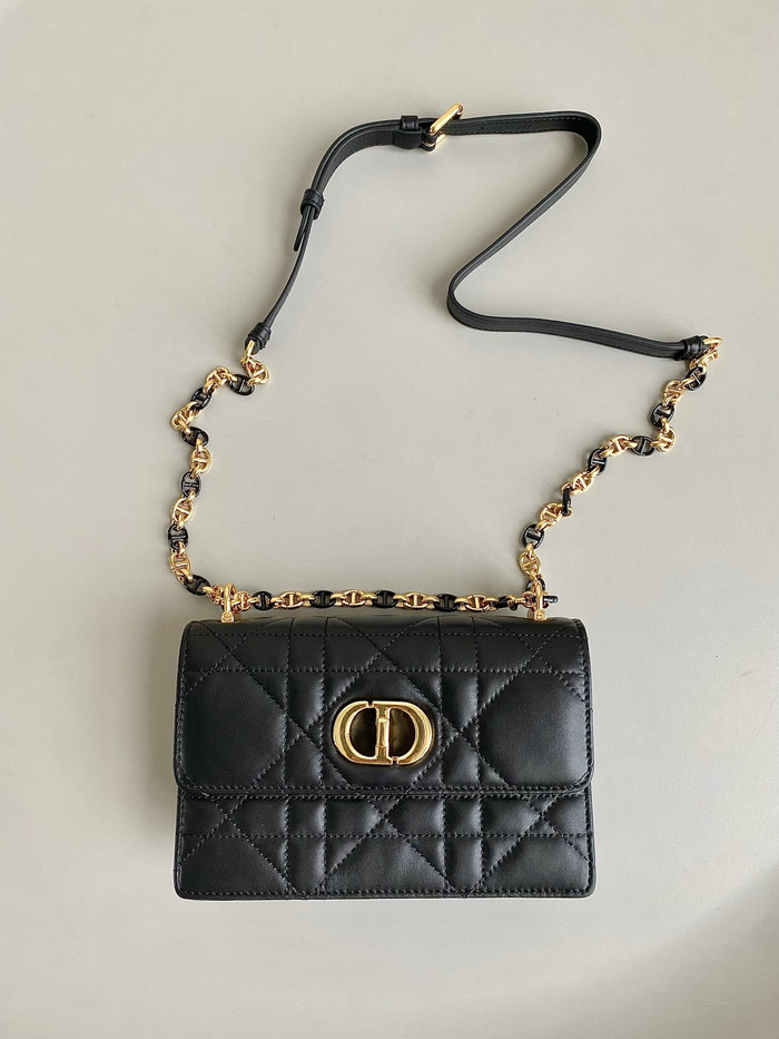 Miss Dior Caro Mini Bag Black D6553