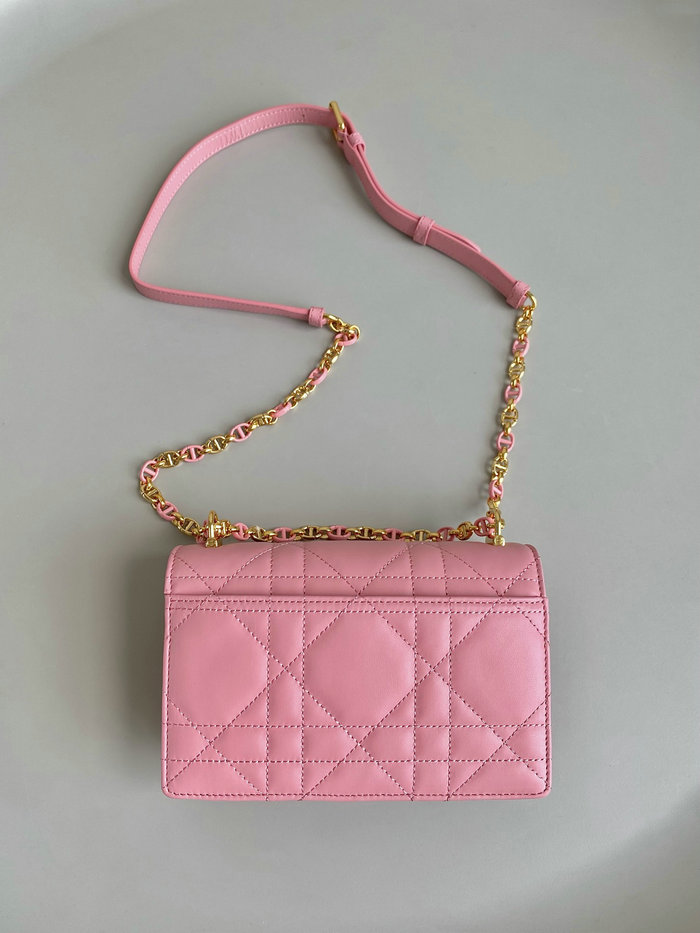 Miss Dior Caro Mini Bag Pink D6553