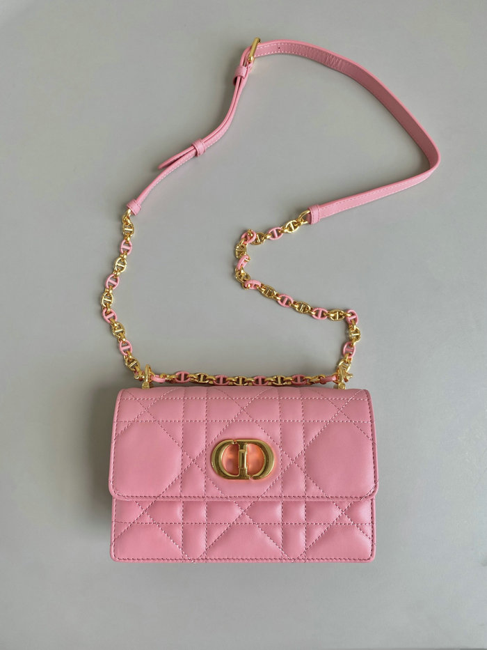 Miss Dior Caro Mini Bag Pink D6553