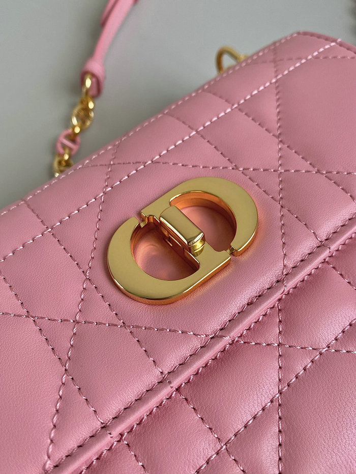 Miss Dior Caro Mini Bag Pink D6553