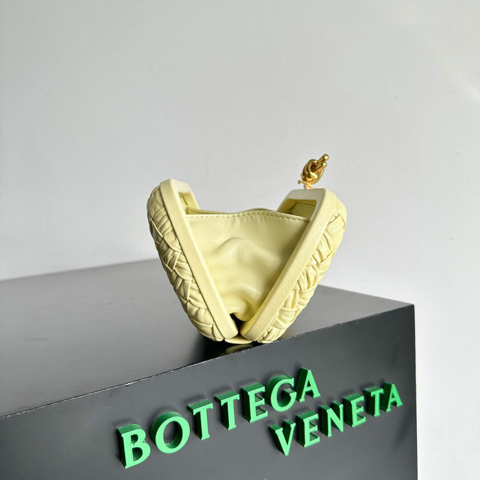 Bottega Veneta Knot Clutch Yellow B717622