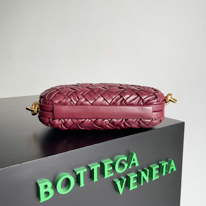 Bottega Veneta Knot On Strap Burgundy B717623
