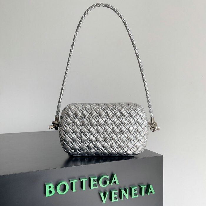 Bottega Veneta Knot On Strap Silver B717623