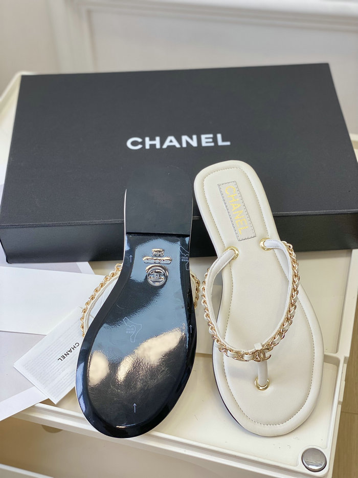 Chanel Sandals White SDC062203