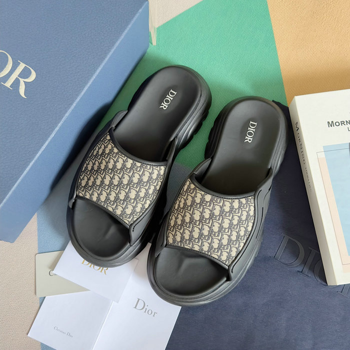 Dior Slides Black SND062201