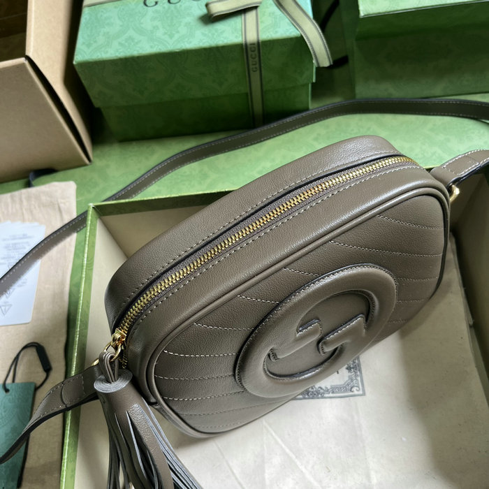 Gucci Blondie small shoulder bag Grey 742360