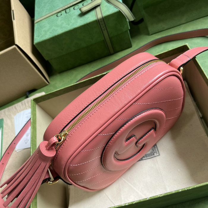 Gucci Blondie small shoulder bag Pink 742360