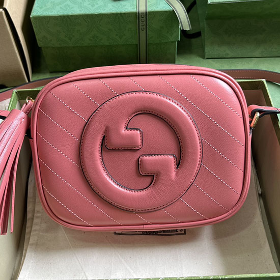 Gucci Blondie small shoulder bag Pink 742360