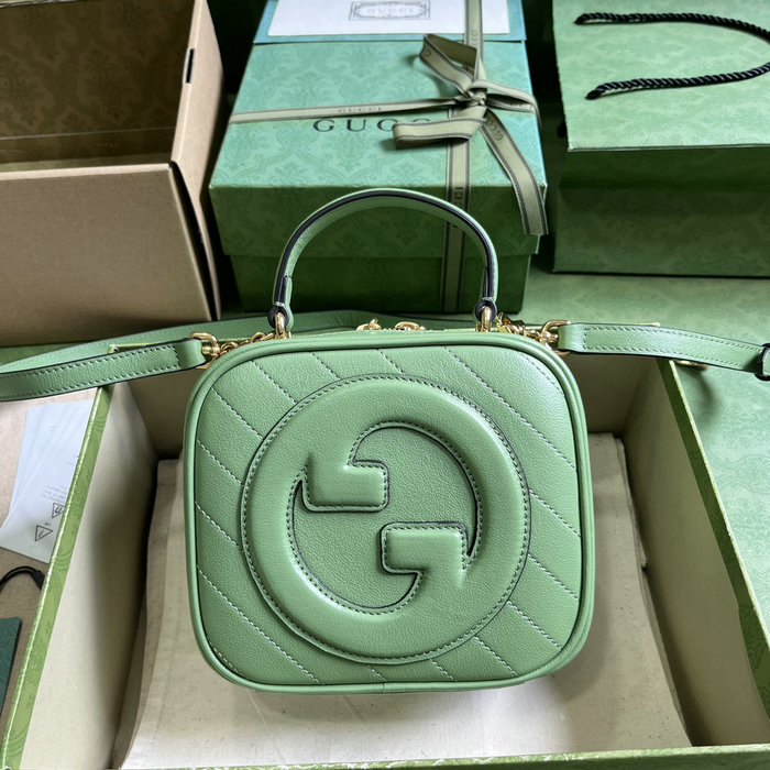 Gucci Blondie top handle bag Green 744434