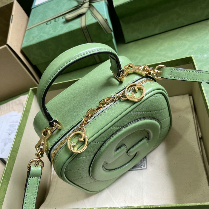 Gucci Blondie top handle bag Green 744434