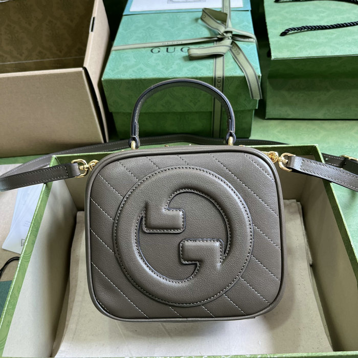 Gucci Blondie top handle bag Grey 744434