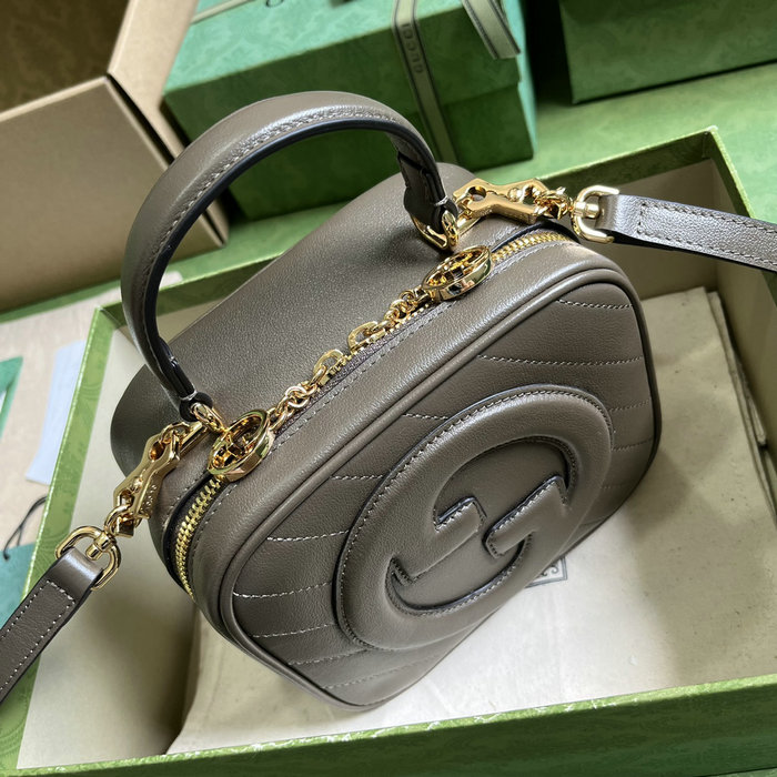 Gucci Blondie top handle bag Grey 744434