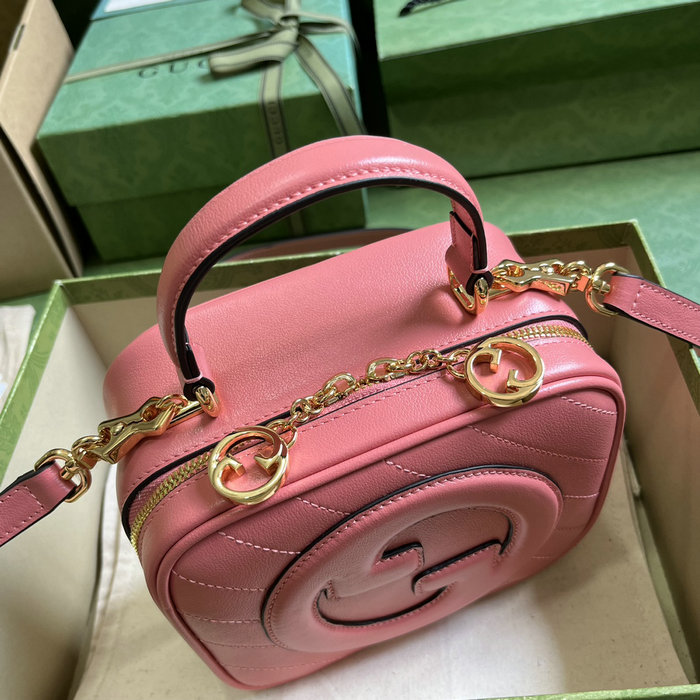 Gucci Blondie top handle bag Pink 744434
