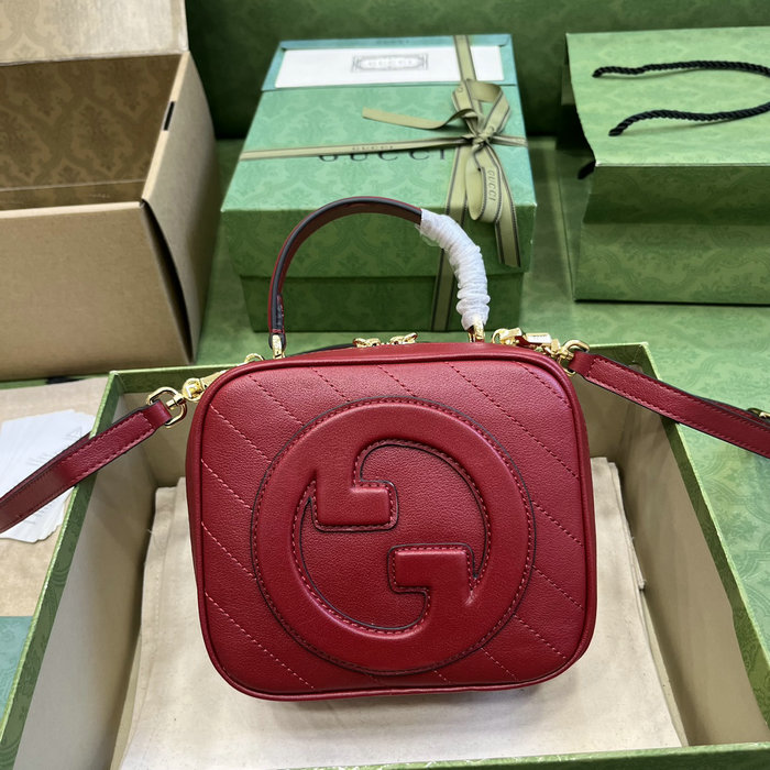 Gucci Blondie top handle bag Red 744434