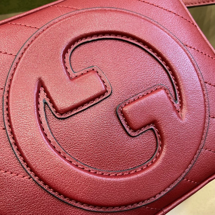 Gucci Blondie top handle bag Red 744434