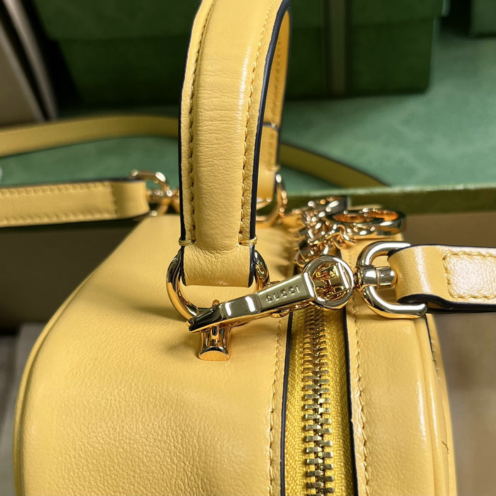 Gucci Blondie top handle bag Yellow 744434