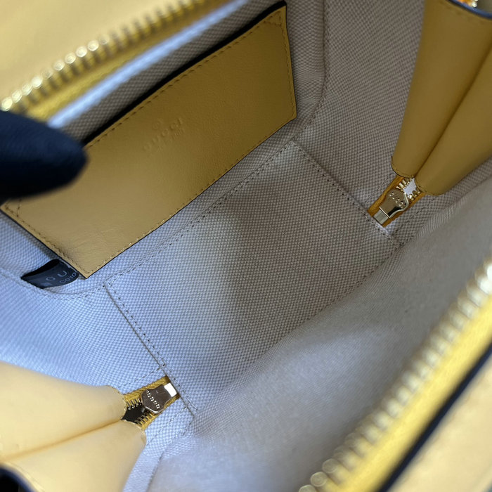 Gucci Blondie top handle bag Yellow 744434