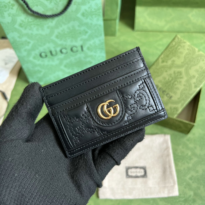 Gucci Card Holder Black 523159