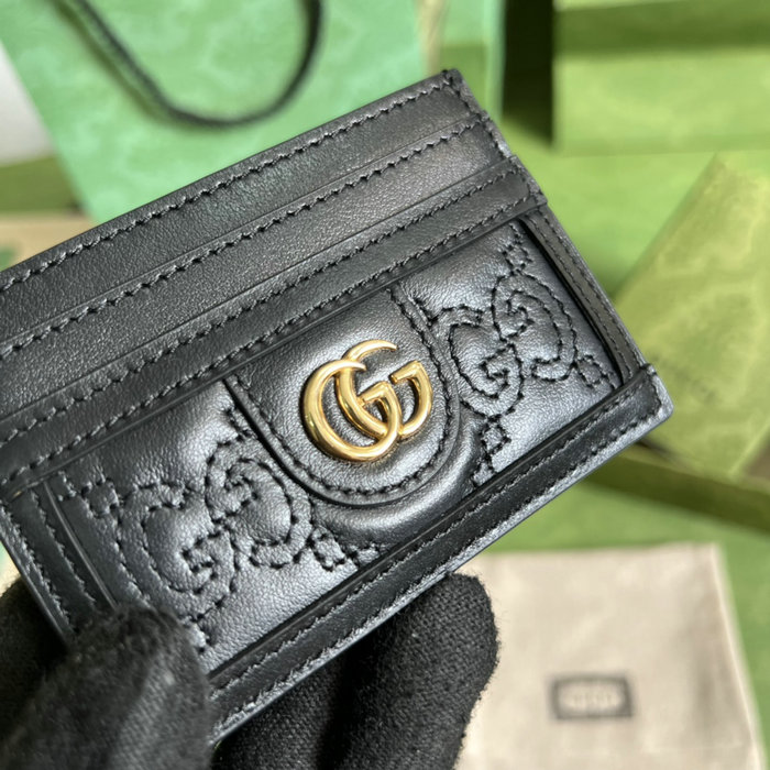 Gucci Card Holder Black 523159