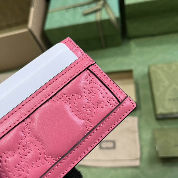 Gucci Card Holder Pink 523159