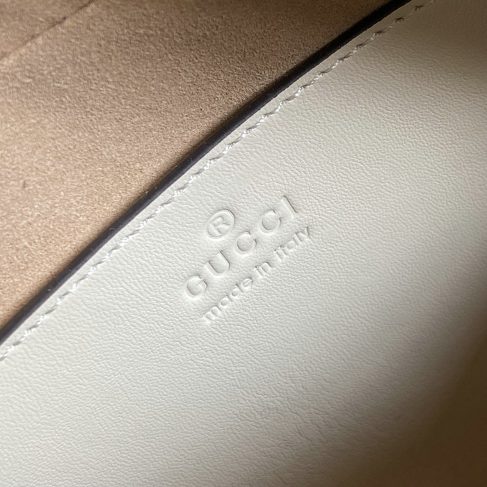Gucci GG Marmont Small Shoulder Bag White 447632