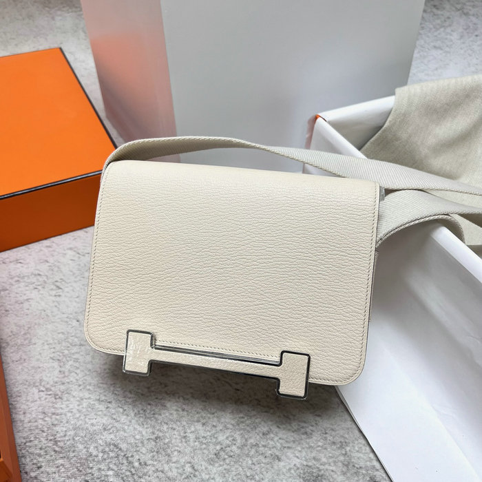 Hermes Geta Chevre Bag Nata HG06211