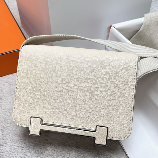 Hermes Geta Chevre Bag Nata HG06211